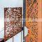 Corten Rusted Steel Screen