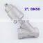 Pneumatic angle piston valve stainless steel actuator DN50 2 inch normally close single/double acting for actuato