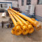 Inclined Tubular Silo Ash Cement Auger Screw Conveyor Concrete Conveyor