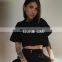 Hot Custom Logo Women Ladies T shirt Summer Wholesale 2020 INS Blank Crop Top