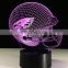 Amazing 7 Color Changing Visual Illusion NFL Football Team Philadelphia Eagles Acrylic 3D Led Night lamp Light