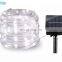 50/100 LED Solar Rope String Lights, 8Modes Copper Wire Tube Lamp Fairy Light for Outdoor Garden Christmas Tree