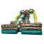 Dual Lane Inflatable Jungle Water Slides For Sale