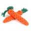 Fashion Funny Imutation Carrot Pet Toys Chew Safe Toys for Dogs Cats Molar Biting Playing Products