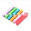 Rainbow color round hair chalk for hair style