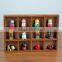 Custom Engraved Logo Antique Printed Wooden Crates With Compartment