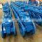 Big size F4 rubber seat DIN3352 sluice gate valve for water pipeline