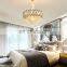Modern fashion simple luxury K9 clear Crystal Ceiling Lighting Chandelier