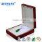 2015 new design elegant handmade customized velvet jewelry box/PU leather jewelry box