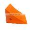 Polyurethane Urethane Wheel Chock set wheel chock stopper loading capacity 30 tons guarantee safety