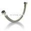 stainless steel 201, blue and red nylon wire Braided Plumbing Hose faucet connector hose flexible hose