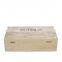 Customized logo and design unfinished wooden wine boxs