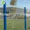 UK perimeter fence design decorative curved steel wire mesh barrier fencing for garden landscaping