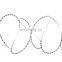 China manufacture galvanized wholesale razor barbed wire fence/razor wire