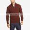 Men half zipper pullover 100% cashmere knitted sweater