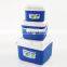 3pcs/set Outdoor Picnic BBQ Plastic Portable Ice Chest Food Cooling Cooler Box 5L 13L 26L