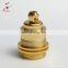 Brass lamp holder e27 ceiling light holder with rings