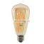 Amber Glass LED Filament Bulb ST64 4W Decorative Dimmable Light Bulb 220V