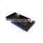 cold roll steel made empty 1u 2u 3u 19 inch fiber patch panel without connector without pigtail