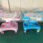 Movable ABS Plastic New Born Baby Bed Infants Hydraulic Baby Cot for Hospital use