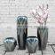 glazed metallic tall floor vases wholesale ceramic tall floor standing vases