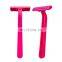 Chinese factory direct HIPS disposable razor latest manual double-blade razor