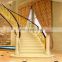 Modern Design Low cost marble tread aluminium stainless steel balustrade helical staircase marble for building projects