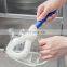 Personalized Handle Soft Long Small Sponge Travel Washing Baby Bottle Cleaning Brush