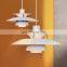 Nordic Denmark Classic Pendant Light Creative Three-layer Ceiling Hanging Lamp Fashion Aluminum Chandelier for Dining Room