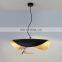 Indoor luxury large lamp chandelier lighting art creative luxury gold chandelier lamps metal lotus leaf led chandelier