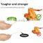 Yada Disposable Natural Wood BBQ Skewer 8-12 Inch Round Roasting Bamboo Sticks for BBQ Camping