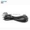 Guangzhou supplier China standard power cords extension cords 220 v 15m pc power cable