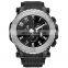 Men Luxury Watch High Quality Stainless Steel Case Silicone Strap Big Face Sport Waterproof Custom Logo Mens Chronograph Watch