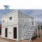Cheap Sandwich Panels Prefab Flat Pack Container Labor Camp House Refugee Prefab Homes House