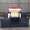 Double shaft Recycle solid waste Metal plastic rubber shredding crusher price recycling Tyre Tire shredder machine for sale