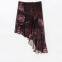 Irregular sexy floral dress for women in spring and summer 2025, new spicy camisole dress