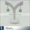 Fashion silver baroque pearl earring accessories