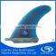 High Maneuverable Epoxy Resin Fiberglass Central Fin, Fcs/Future Honeycomb Fin, Durable and Economy Wooden Rear Fin