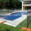 .com Galvanized safety flexible removable temporary swimming pool fence