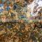 Hot sell colorful Italy variegated color flakes scrap color leaf