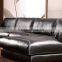 Elegant Black Color Modern Latest Corner Sofa Design Leather Corner Sofa Set Designs And Prices Sofa Corner Shape