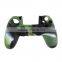 Army Green Camouflage Soft Silicone Cover Case Skin for SONY playstation 4 PS4 Dualshock 4 Controller