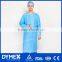 Open Back AMMI PB70 PP+PE Isolation Gown with Ultrasonic Seam