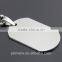 Wholesale Cool Military Army Style Stainless Steel Polished Dog Tag Charm Pendant