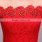 Lace Red Evening Dress