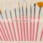 nail brush 15 pcs for Acrylic dotting pen nail art pen