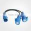 3pin IP44 waterproof power cable