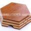 bamboo handicrafts Creative hexagonal,Candy bowl,Cool Fruit bowl