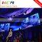 easy install/portable aluminum light led stage video display screen wall for concert