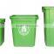 High quality plastic dustbin with lid, waste bin, trash bin, rubbish bin, garbage bin, trash can